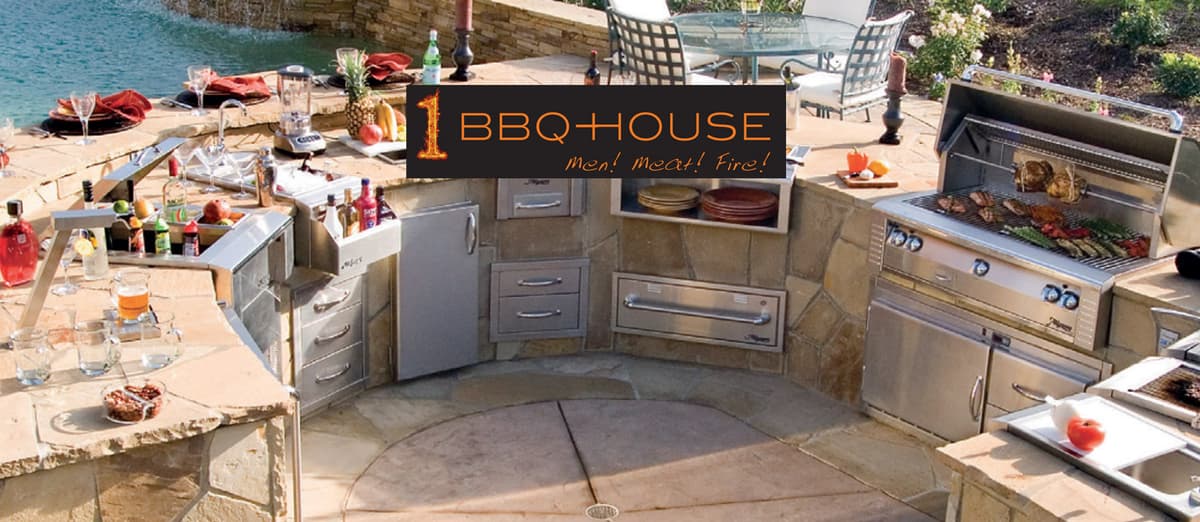 First BBQ House Outdoor-Küchen