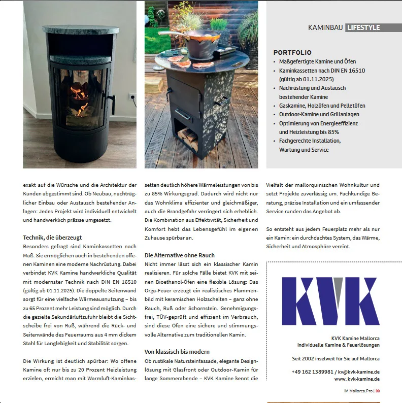 Galeriebild 18 von KVK Kamine Mallorca – kvk pdf 2